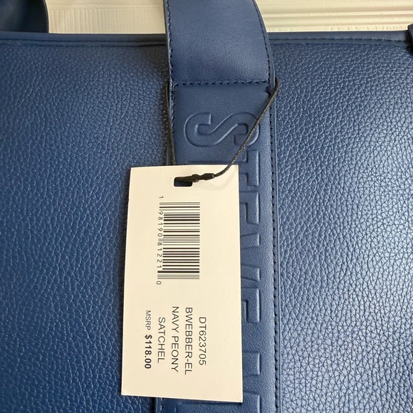 Navy Steve Madden Large Tote Bag - Picture 9 of 13